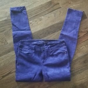 Colored skinny jeans